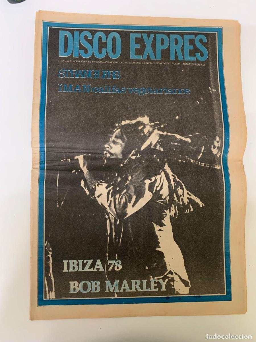 Revistas de m&uacute;sica: DISCO EXPRES. N&ordm; 480. 1&ordf; SEMANA DE JULIO 1978.