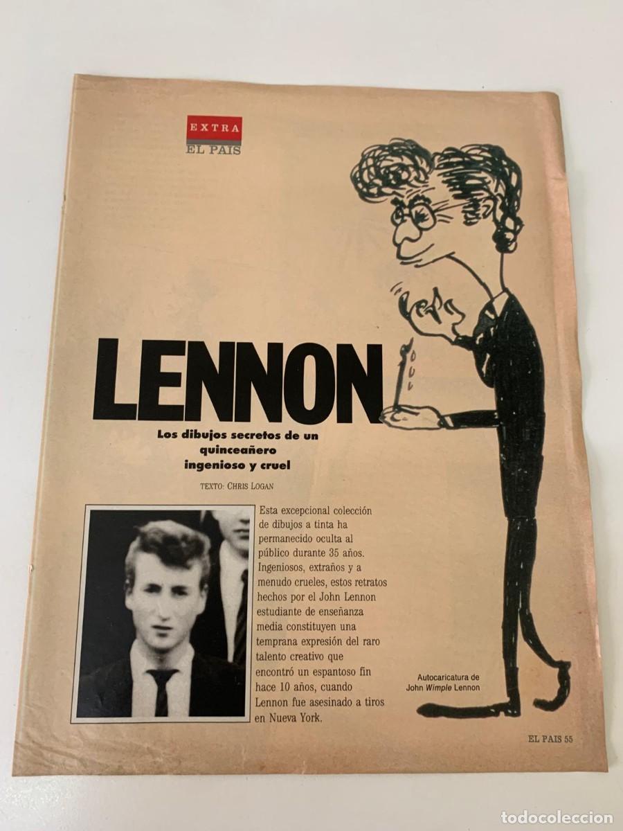 Revistas de m&uacute;sica: DIBUJOS SECRETOS DE JOHN LENNON.