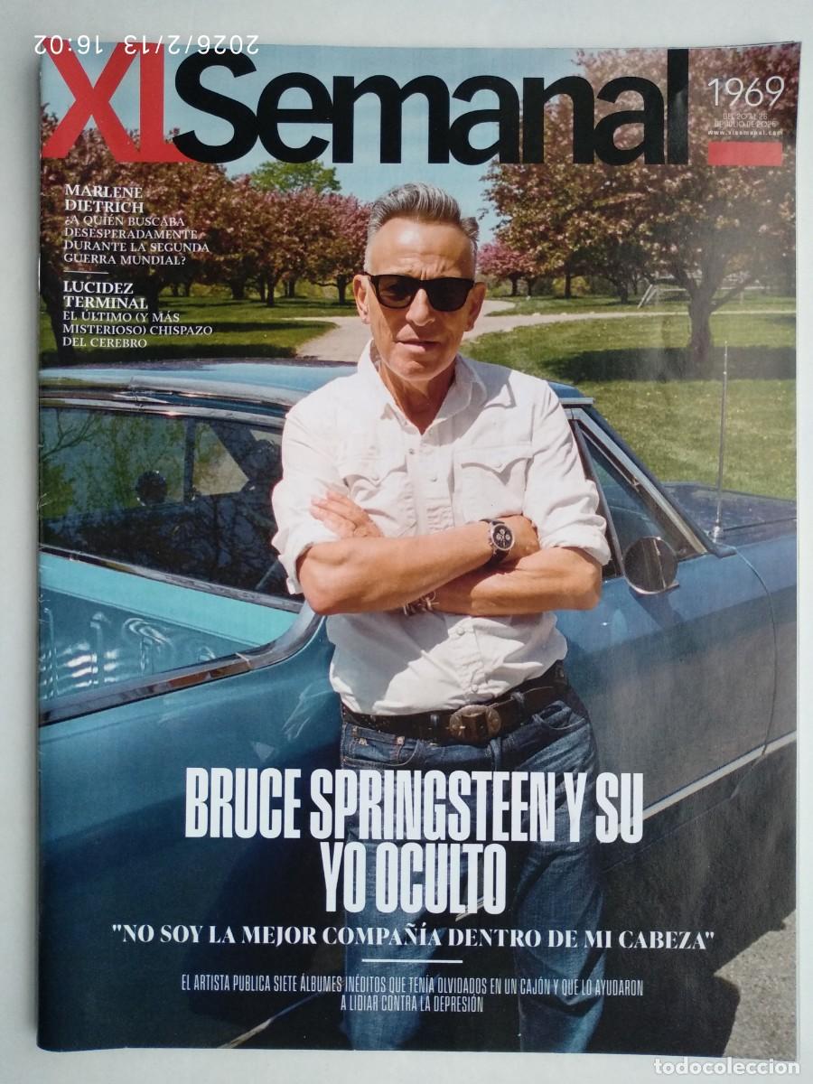Revistas de m&uacute;sica: BRUCE SPRINGSTEEN. MAELENE DIETRICH. REVISTA SEMANAL. 2026.