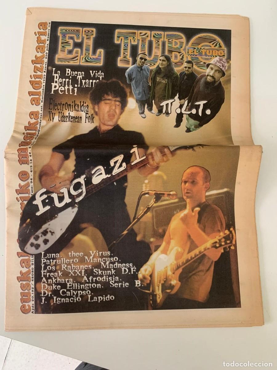 Revistas de m&uacute;sica: REVISTA EL TUBO. NOVIEMBRE 1999. FUGAZI, LA BUENA VIDA...