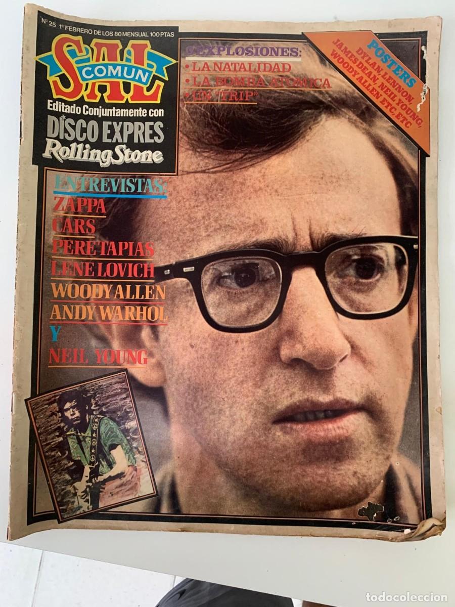 Revistas de m&uacute;sica: REVISTA SAL COMUN. N&ordm; 25. FEBRERO 1980.
