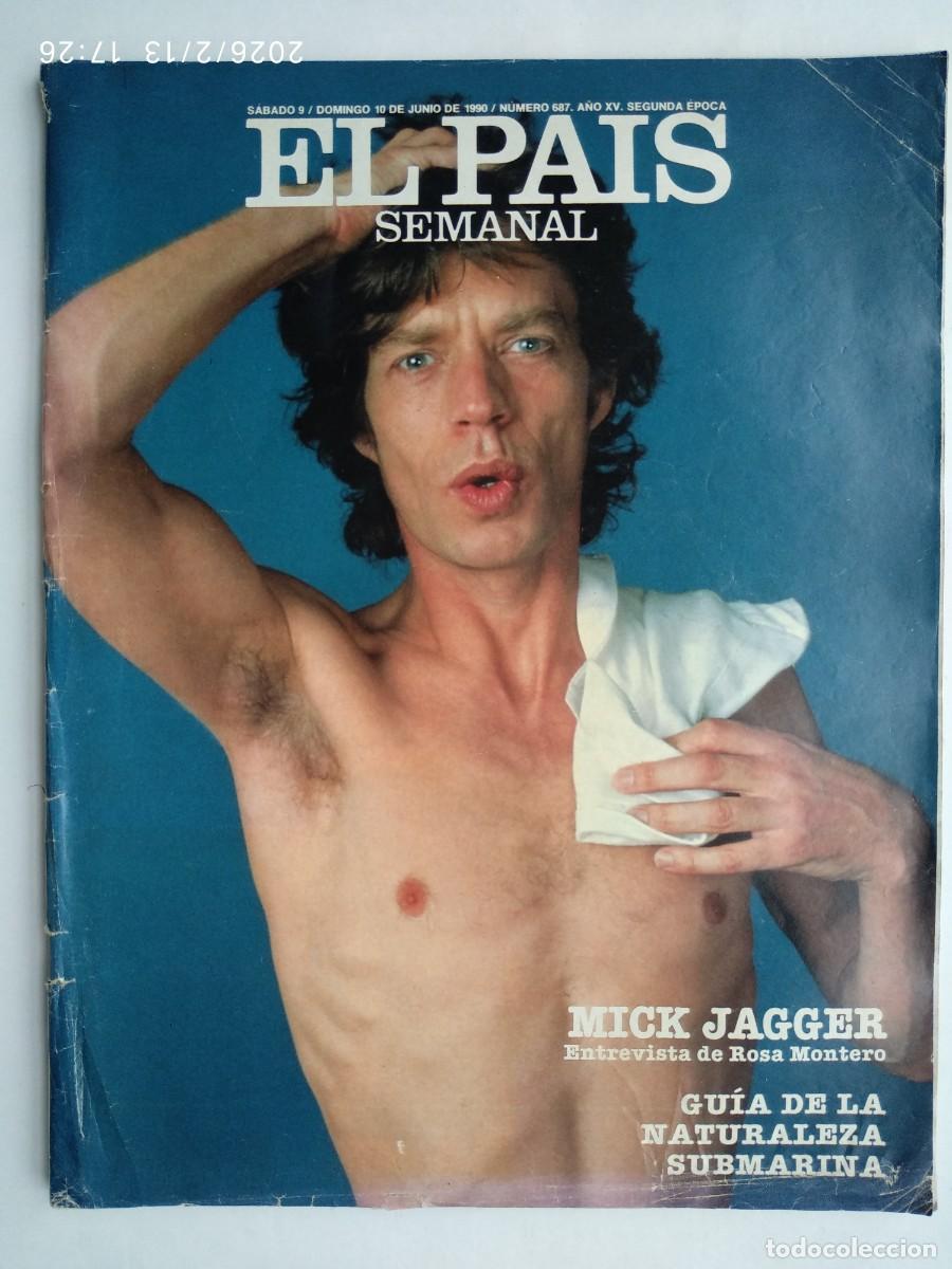Revistas de m&uacute;sica: ROLLING STONES. REVISTA EL SEMANAL EL PAIS.. 1990.