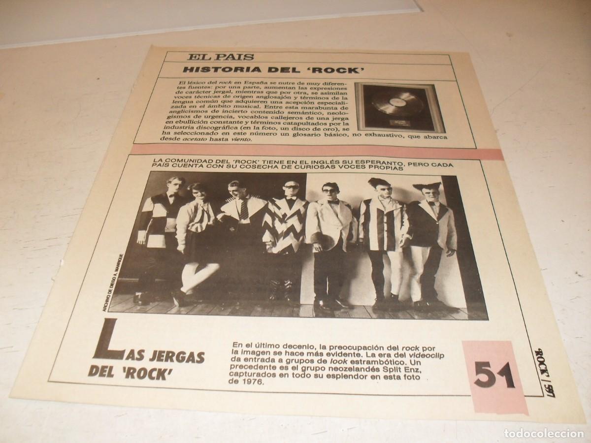 Revistas de m&uacute;sica: SUPLEMENTO DOMINCIAL EL PAIS:HISTORIA DEL ROCK,N&ordm; 51,LAS JERGAS DEL ROCK,DE 53,A&Ntilde;OS 80