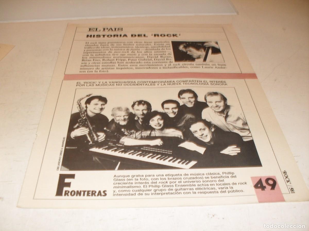 Revistas de m&uacute;sica: SUPLEMENTO DOMINCIAL EL PAIS:HISTORIA DEL ROCK,N&ordm; 49,FRONTERAS,DE 53,A&Ntilde;OS 80