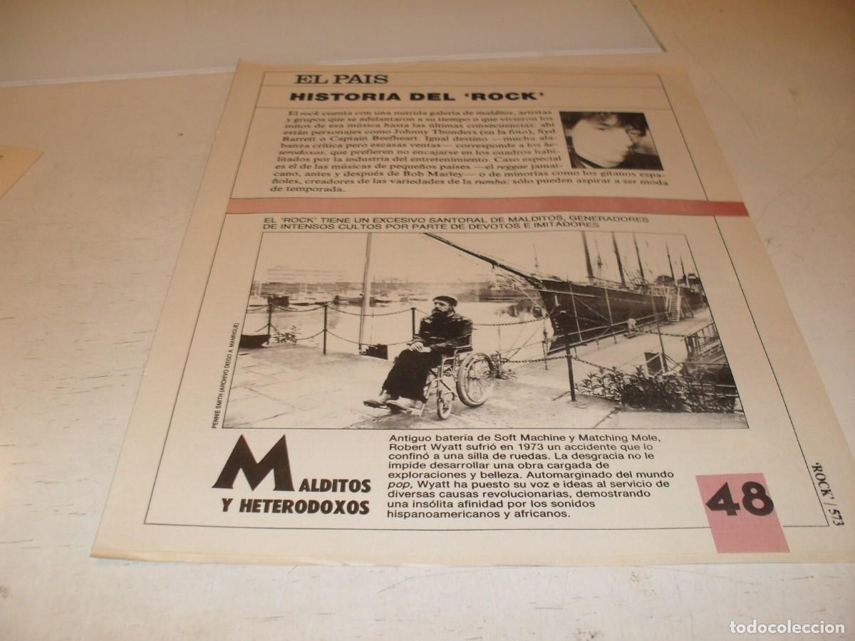Revistas de m&uacute;sica: SUPLEMENTO DOMINCIAL EL PAIS:HISTORIA DEL ROCK,N&ordm; 48,MALDITOS Y HETERODOXOS,DE 53,A&Ntilde;OS 80