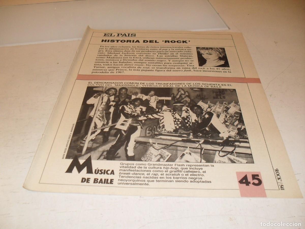 Revistas de m&uacute;sica: SUPLEMENTO DOMINCIAL EL PAIS:HISTORIA DEL ROCK,N&ordm; 45,MUSICA DE BAILE,DE 53,A&Ntilde;OS 80