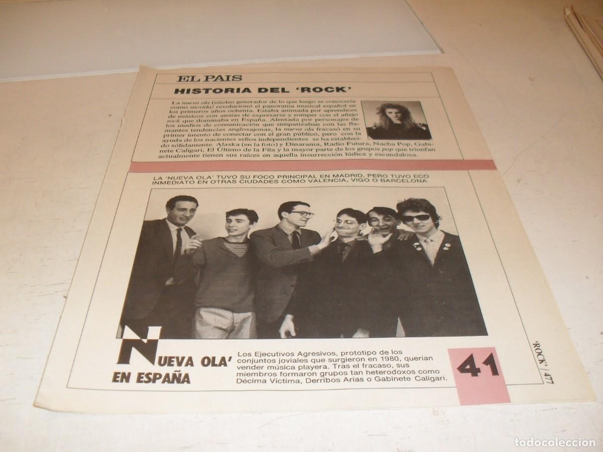 Revistas de m&uacute;sica: SUPLEMENTO DOMINICAL EL PAIS:HISTORIA DEL ROCK,N&ordm; 41,NUEVA OLA EN ESPA&Ntilde;A,DE 53,A&Ntilde;OS 80