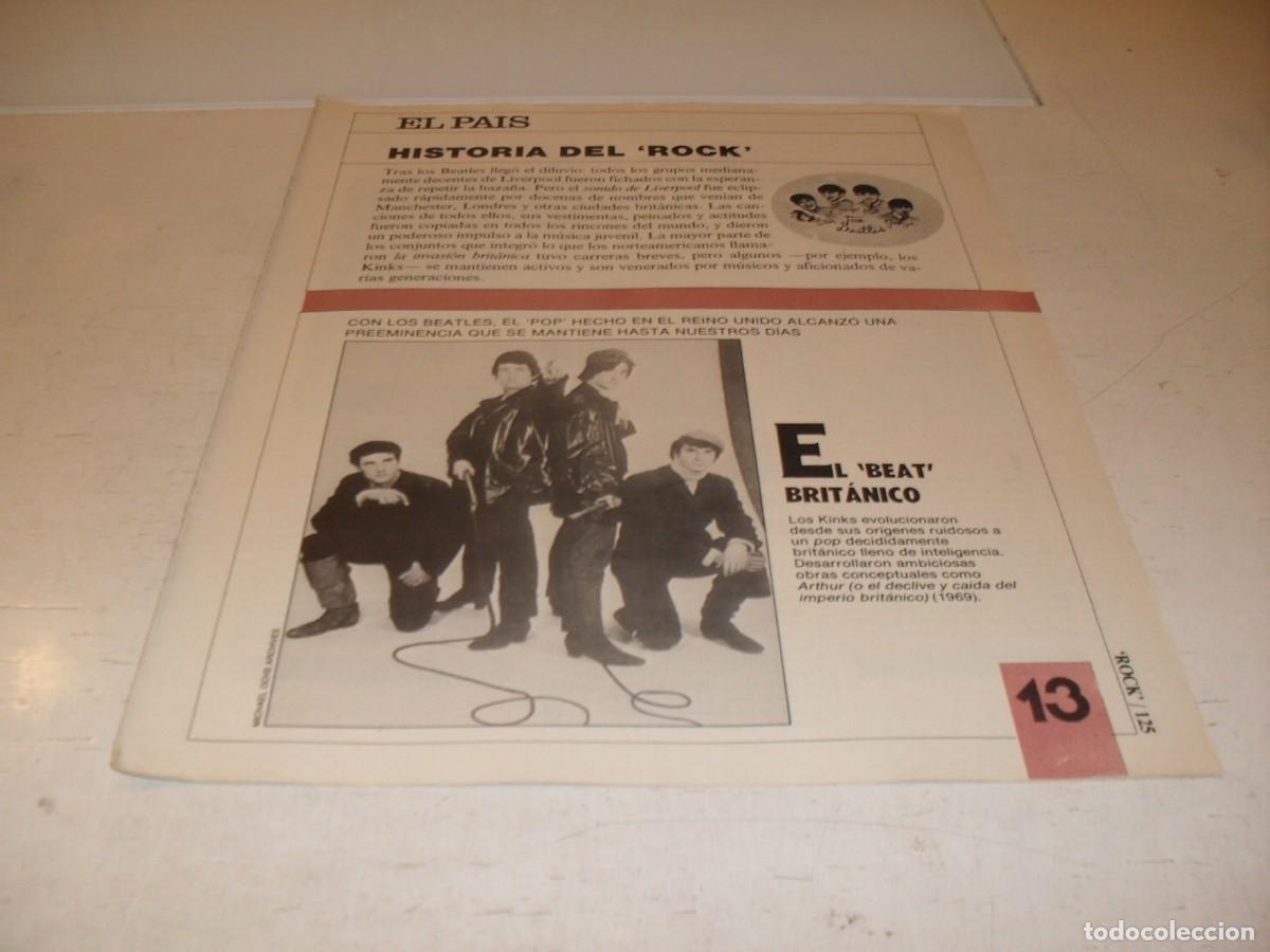 Revistas de m&uacute;sica: SUPLEMENTO DOMINICAL EL PAIS:HISTORIA DEL ROCK,N&ordm; 13,EL BEAT BRITANICO,DE 53,A&Ntilde;OS 80