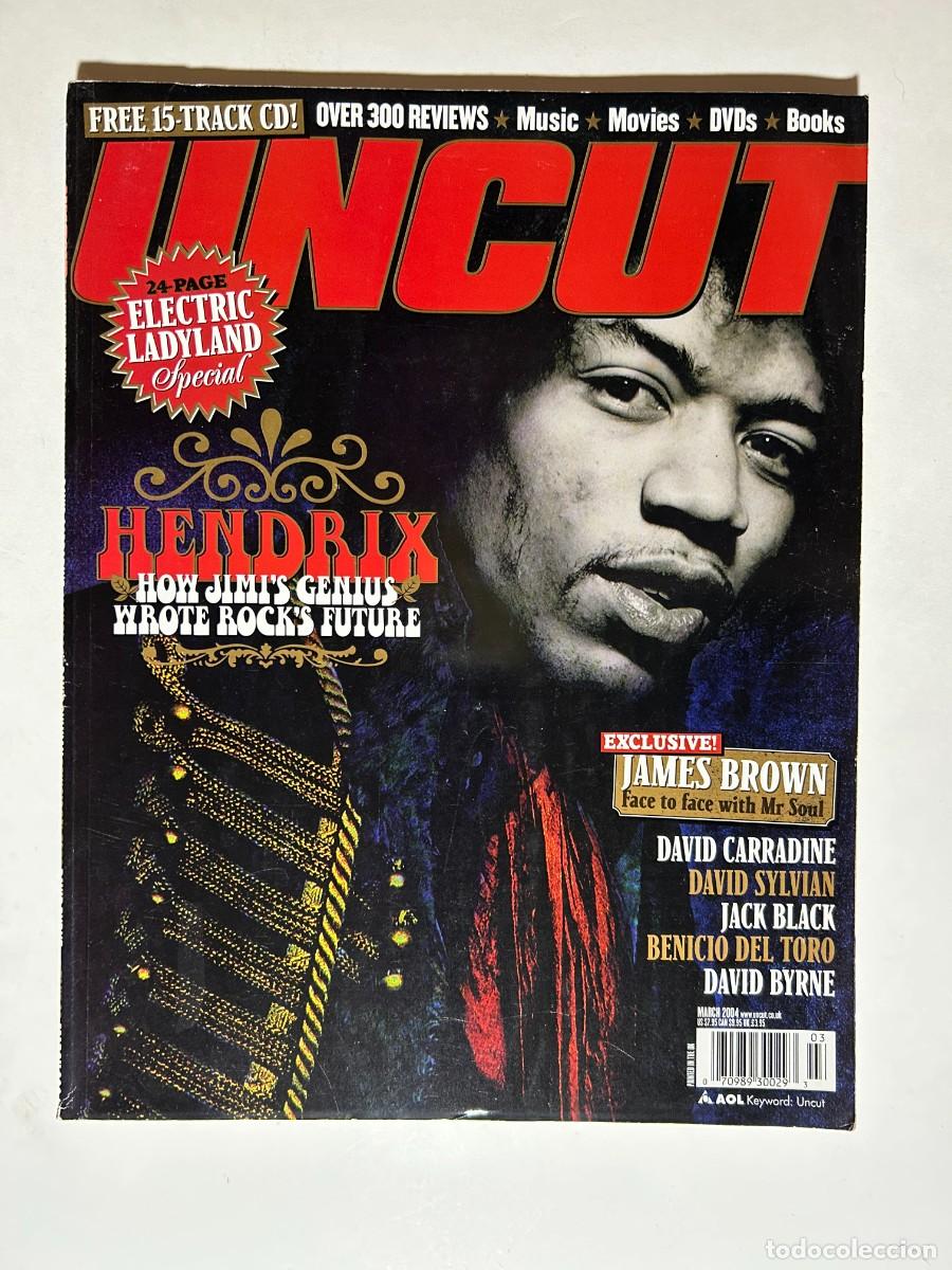 Revistas de m&uacute;sica: Uncut Magazine March 2004 Hendrix
