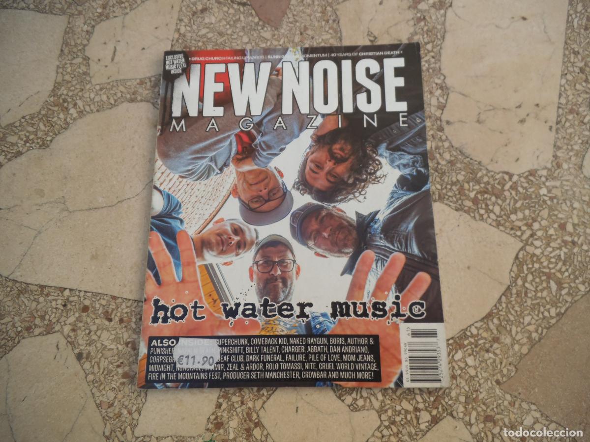 Revistas de m&uacute;sica: musica, new noise magazine n&ordm; 61, hot water music,