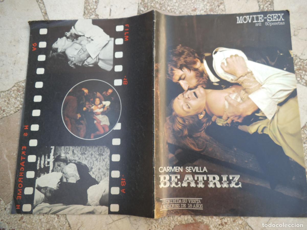 Revistas de m&uacute;sica: movie-sex n&ordm; 2, beatriz, carmen sevilla, poster nadiuska,