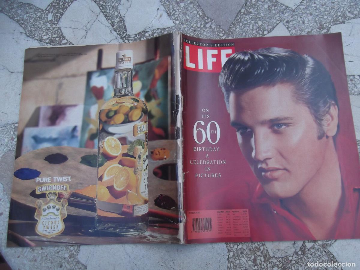 Revistas de m&uacute;sica: life winter u.s.a. 1995, reportage elvis monografica ,en ingles 96 paginas