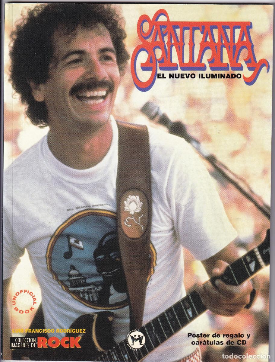 Revistas de m&uacute;sica: REVISTAL MUSICAL.- SANTANA. El Nuevo Iluminado. Ed. La Mascara. 64 p&aacute;g.