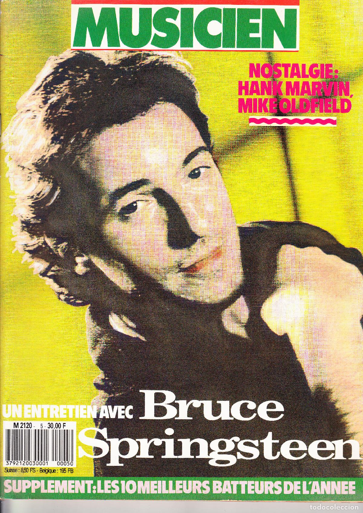 Revistas de m&uacute;sica: MUSICIEN. N&ordm; 5. FEBREO 1989. BRUCE SPRINGSTEEN.