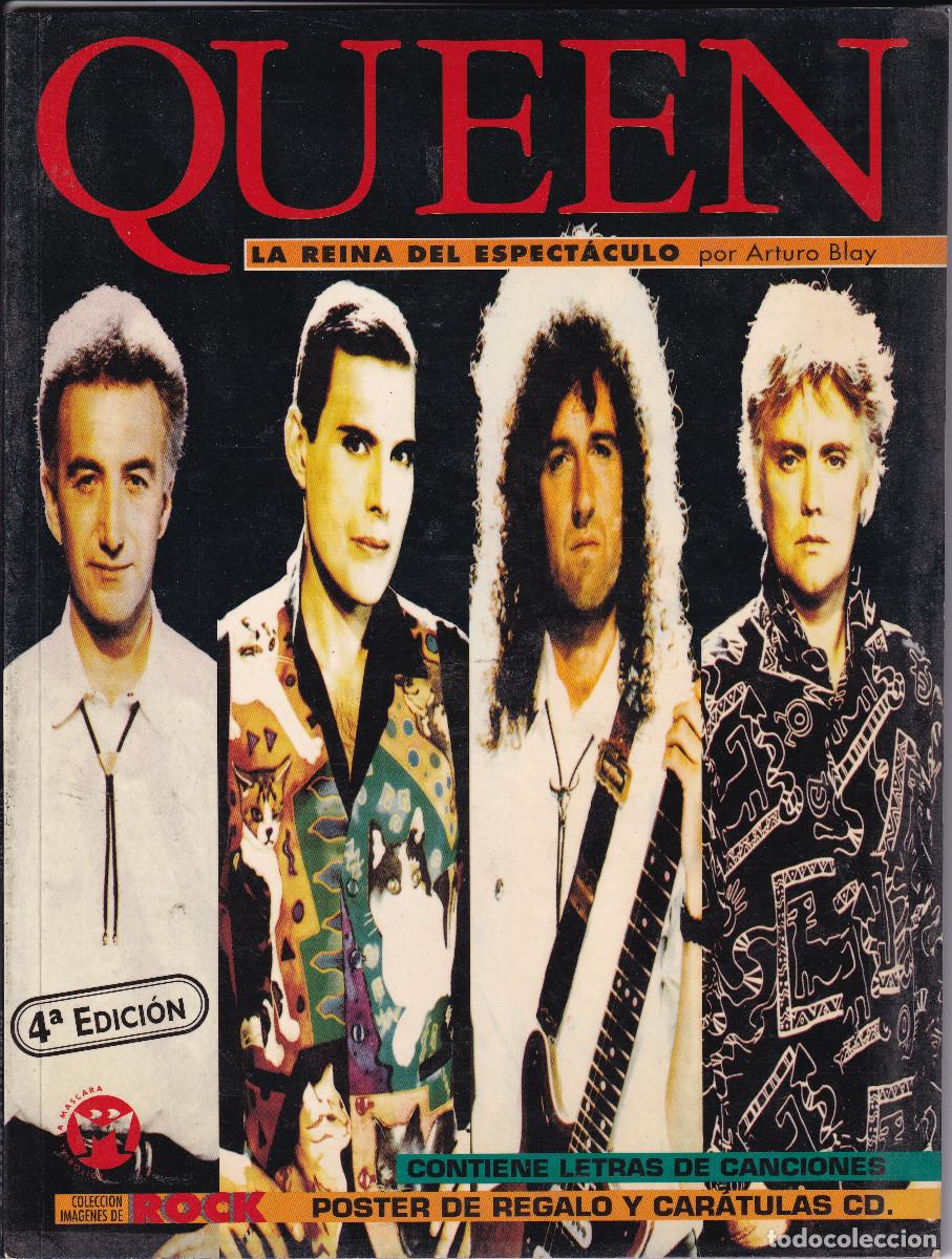 Revistas de m&uacute;sica: REVISTAL MUSICAL.- QUEEN. La Reina del Espect&aacute;culo. Ed. La Mascara. 64 p&aacute;g.