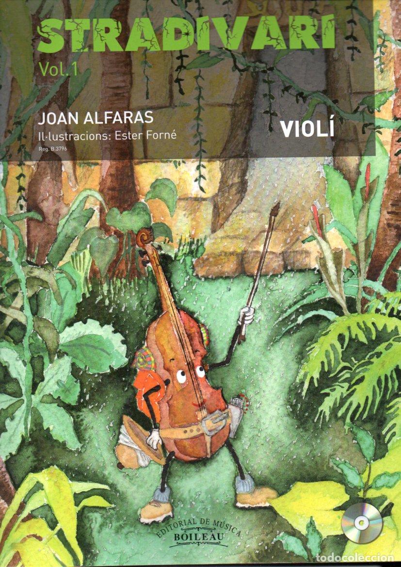 Revistas de m&uacute;sica: JOAN ALFARAS : STRADIVARI VOL. 1 - VIOL&Iacute; (BOILEAU, 2017) CON EL CD Y EL JUEGO LABERINT DE BABILONIA