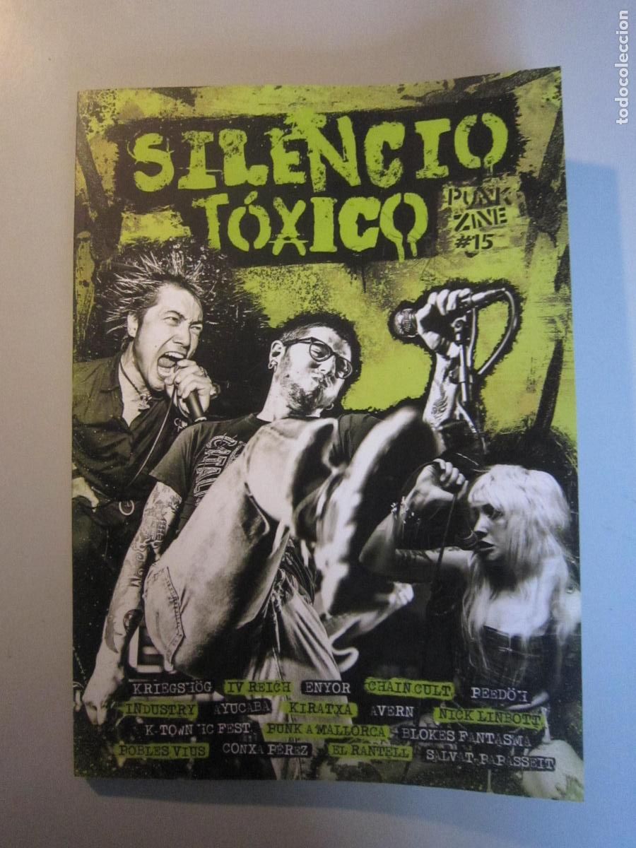 Music magazines: FANZINE - PUNK - SILENCIO T&Oacute;XICO - N&ordm;15 - 2025 - CATALUNYA - L&eacute;rida - Lleida