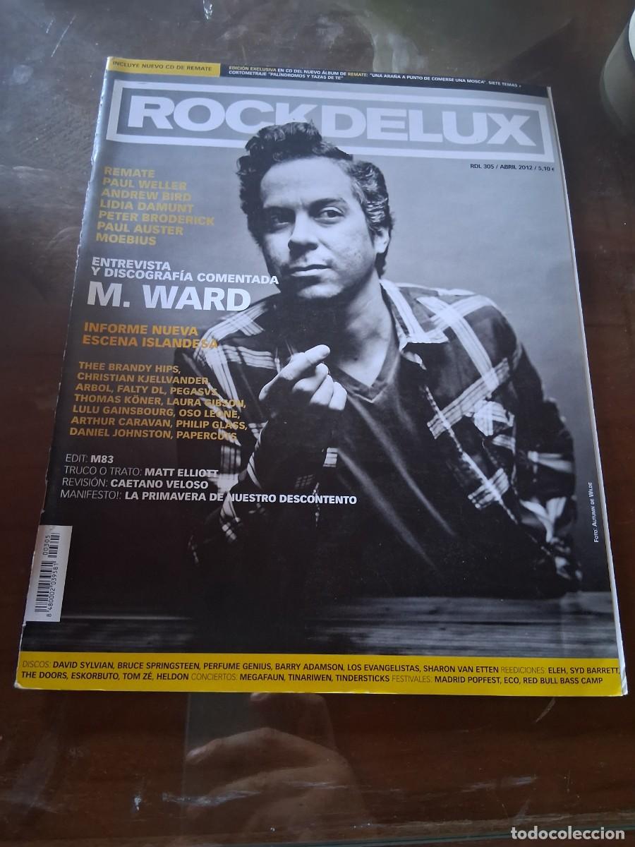 Revistas de m&uacute;sica: Revista m&uacute;sica Rockdelux rock 305 Matthew Stephen Ward Peter Broderick Paul Weller Lidia Damunt