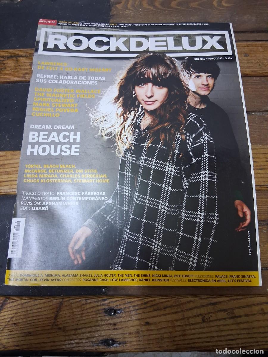 Revistas de m&uacute;sica: Revista m&uacute;sica Rockdelux rock 306 Miguel Poveda Mark Stewart Beach House Beach House