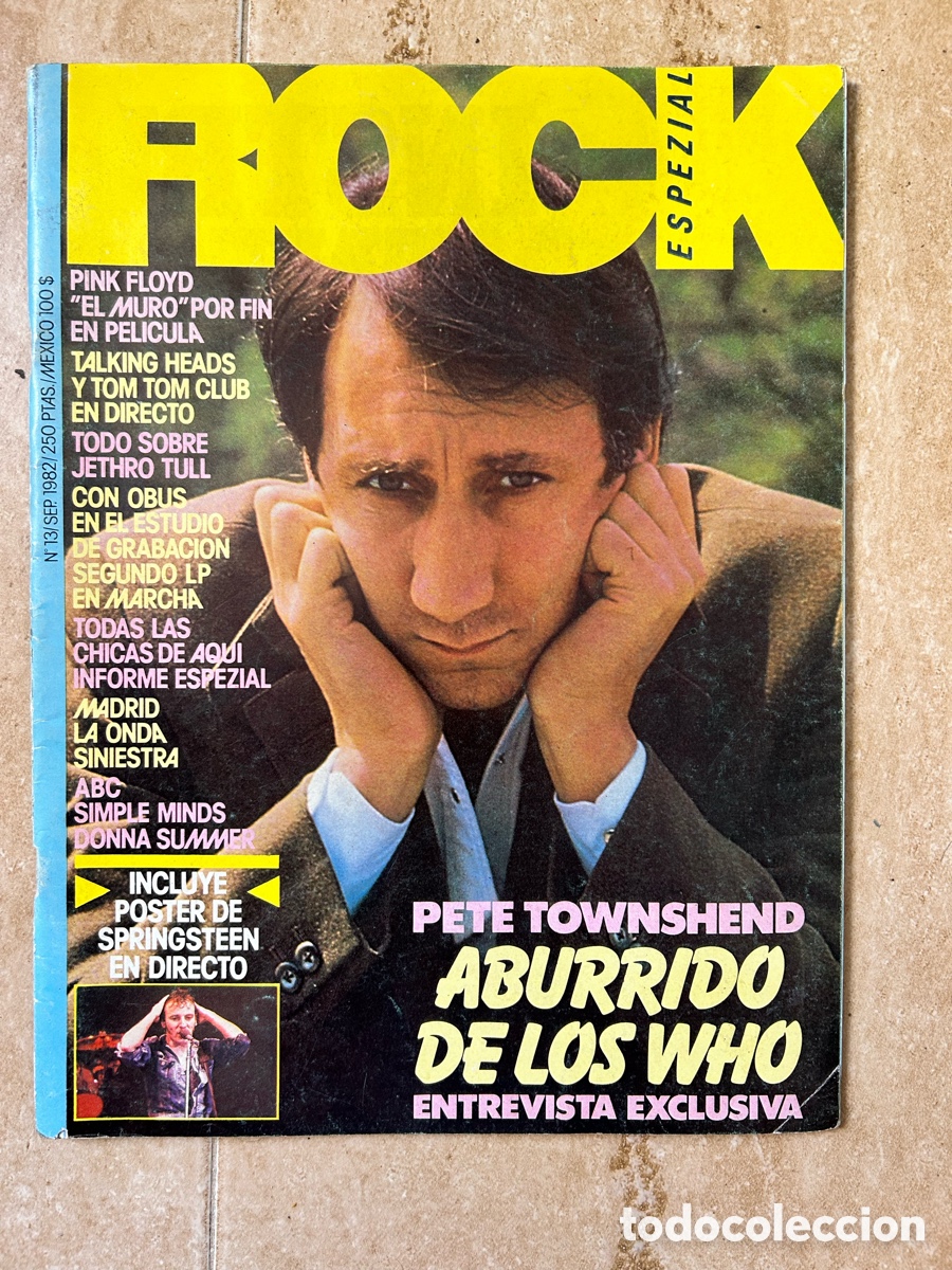 Revistas de m&uacute;sica: Revista Rock n&ordm;13 septiembre 1982