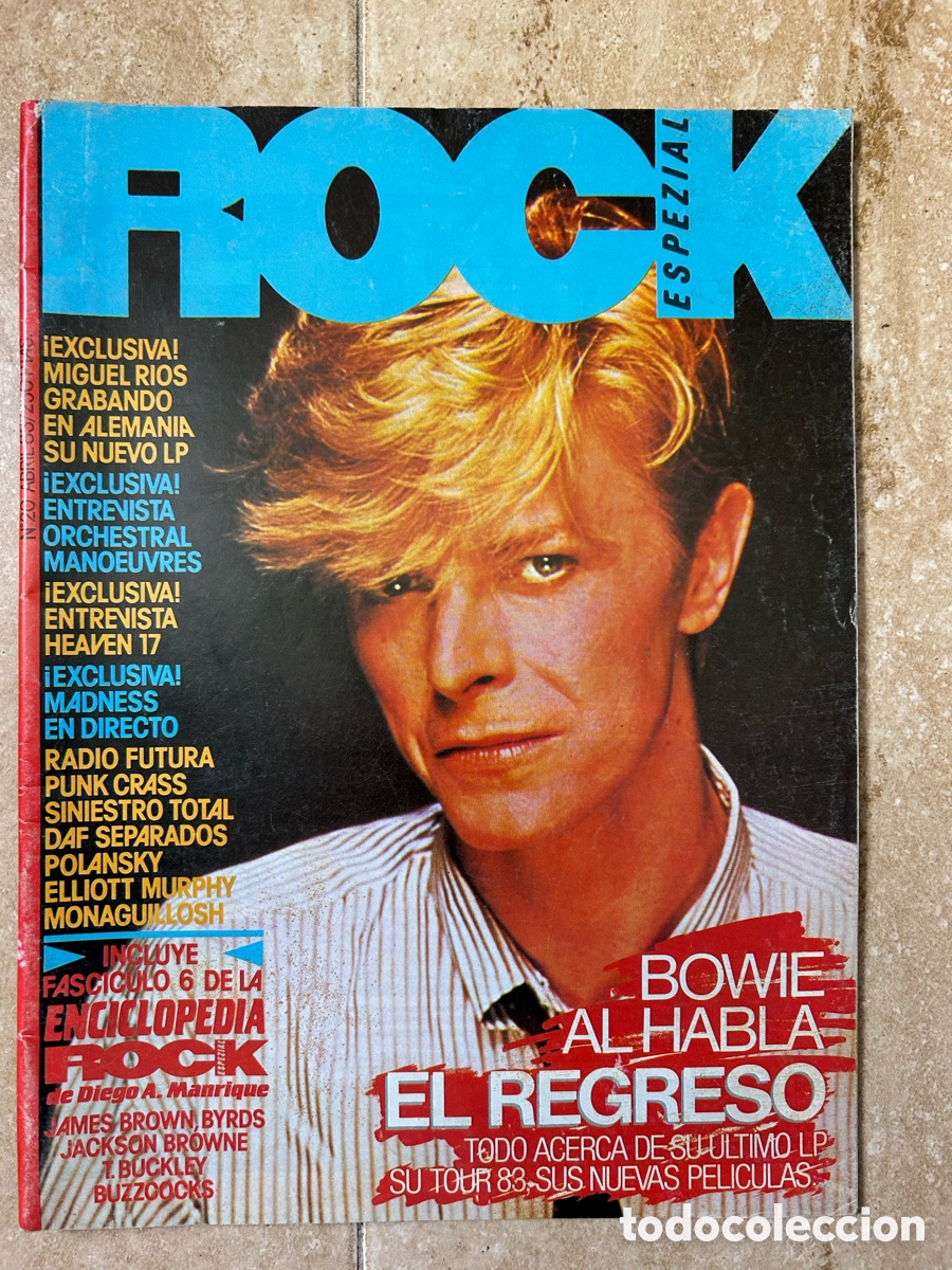 Revistas de m&uacute;sica: Revista Rock n&ordm;20 abril 1983