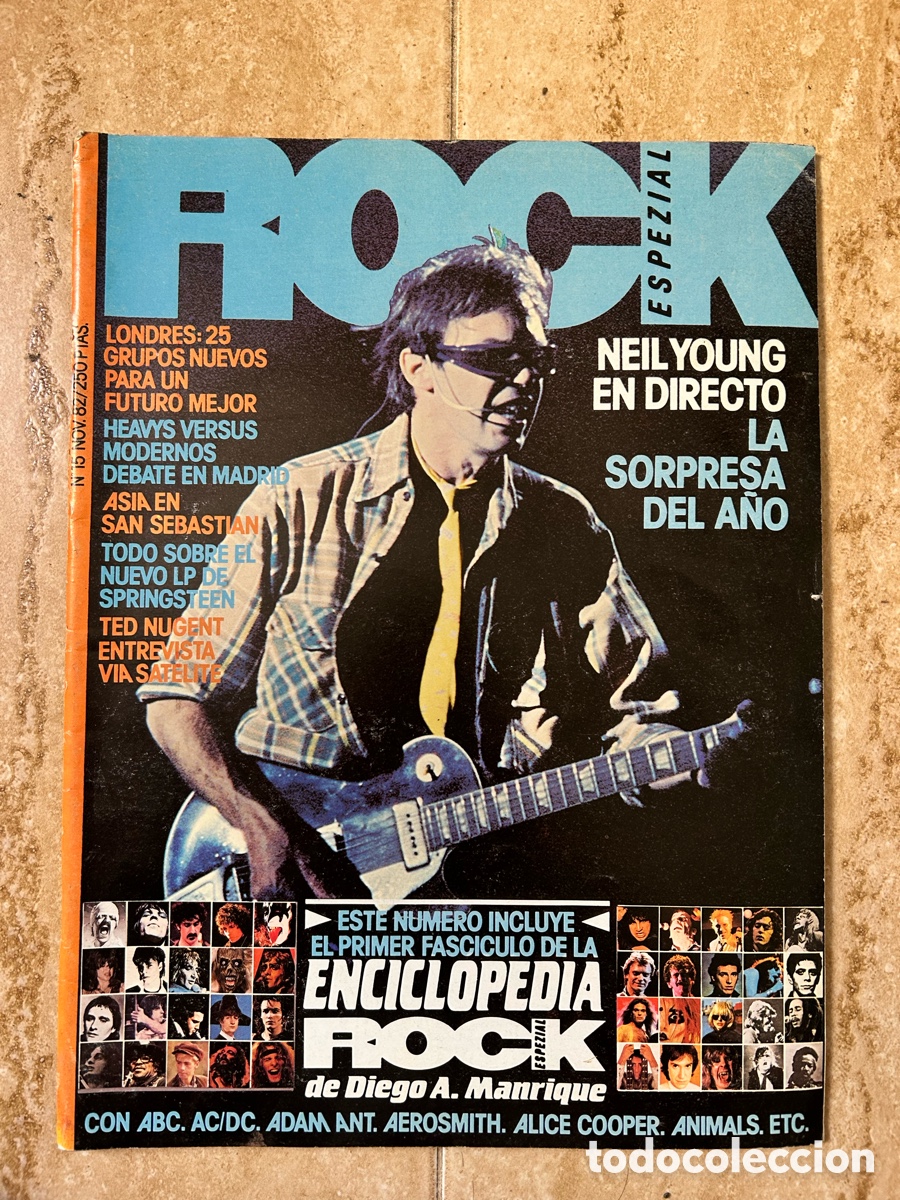 Revistas de m&uacute;sica: Revista Rock n&ordm;15 noviembre 1982