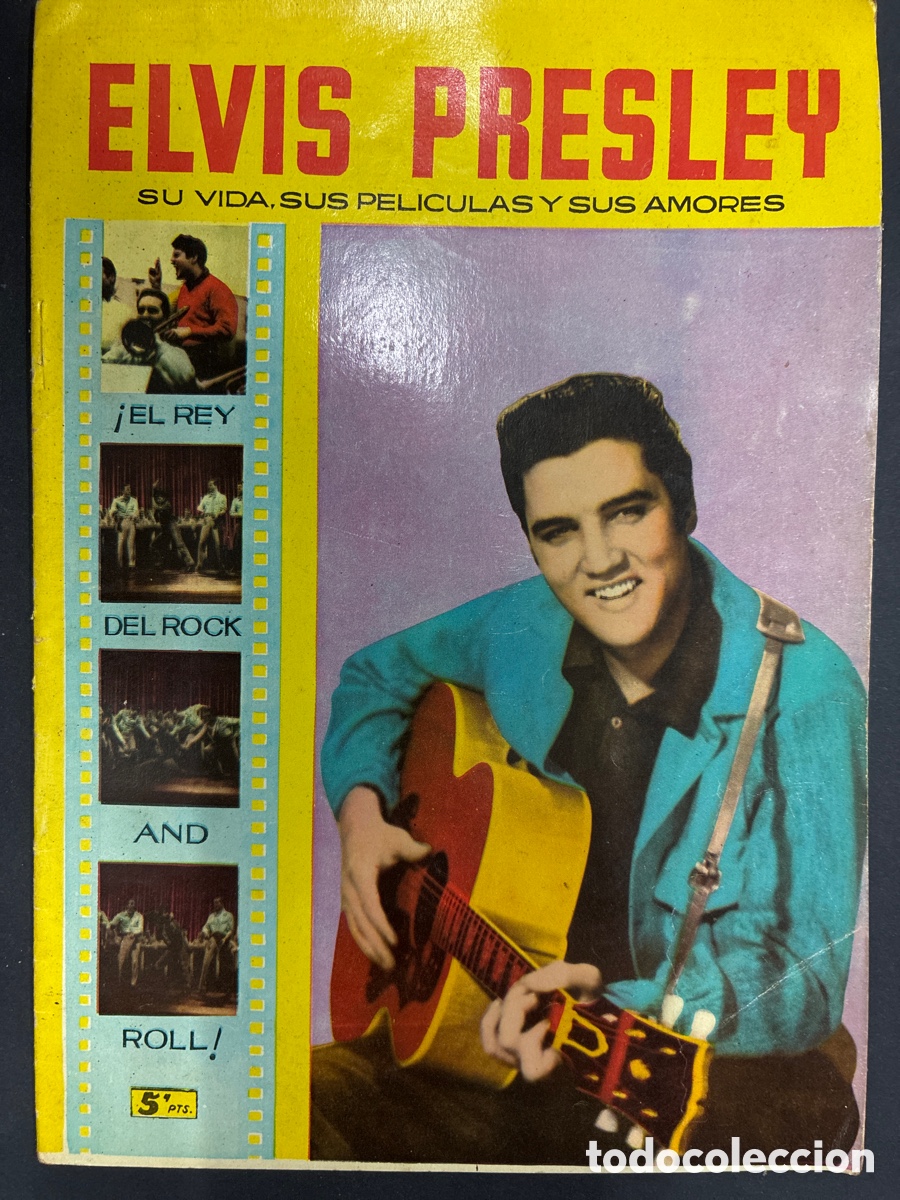 Revistas de m&uacute;sica: REVISTA CINECOLOR BIOGRAFIA ELVIS PRESLEY CONTIENE FOTOS