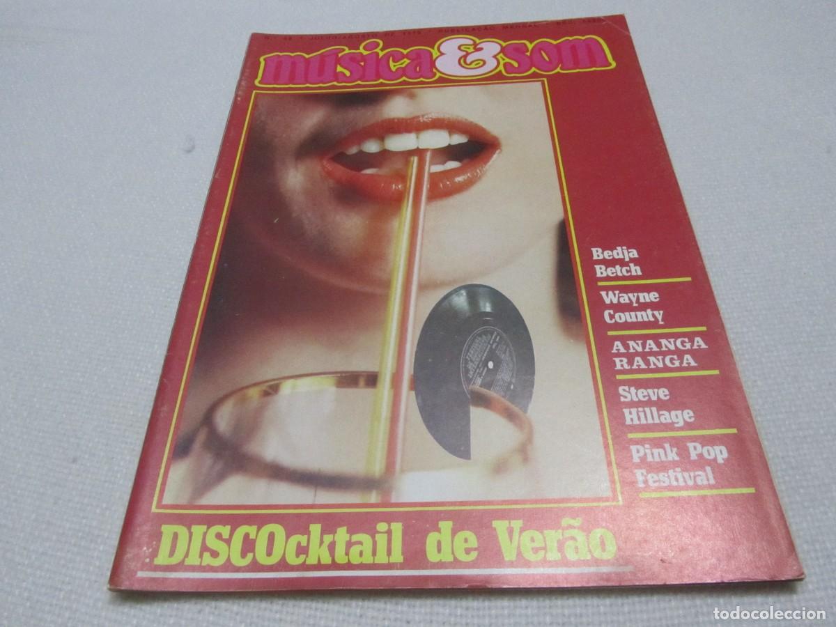 Revistas de m&uacute;sica: BEDJA BETCH,WAYNE COUNTY,ANANGA RANGA,STEVE HILLAGE,BOB MARLEY,VAN HALEN,MINK DE VILLE,DIRE STRAITS