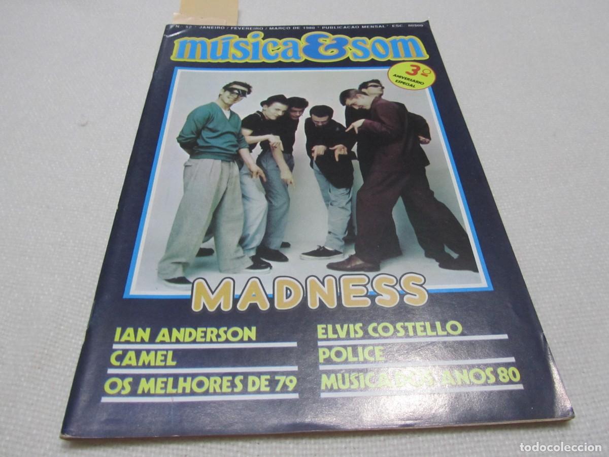 Revistas de m&uacute;sica: MADNESS,JACQUES BREL,CAMEL,ELVIS COSTELLO,THE POLICE,PINK FLOYD,DR.FEELGOOD,JETHRO TULL,NAZARETH