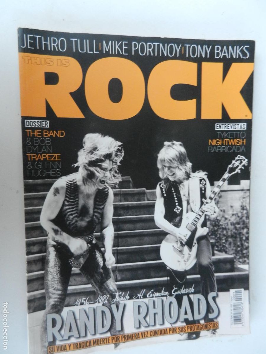 Revistas de m&uacute;sica: THIS IS ROCK - N&ordm; 94 - RANDY RHOADS 1956-1982 - SU VIDA Y TR&Aacute;GICA MUERTE - ABRIL 2012
