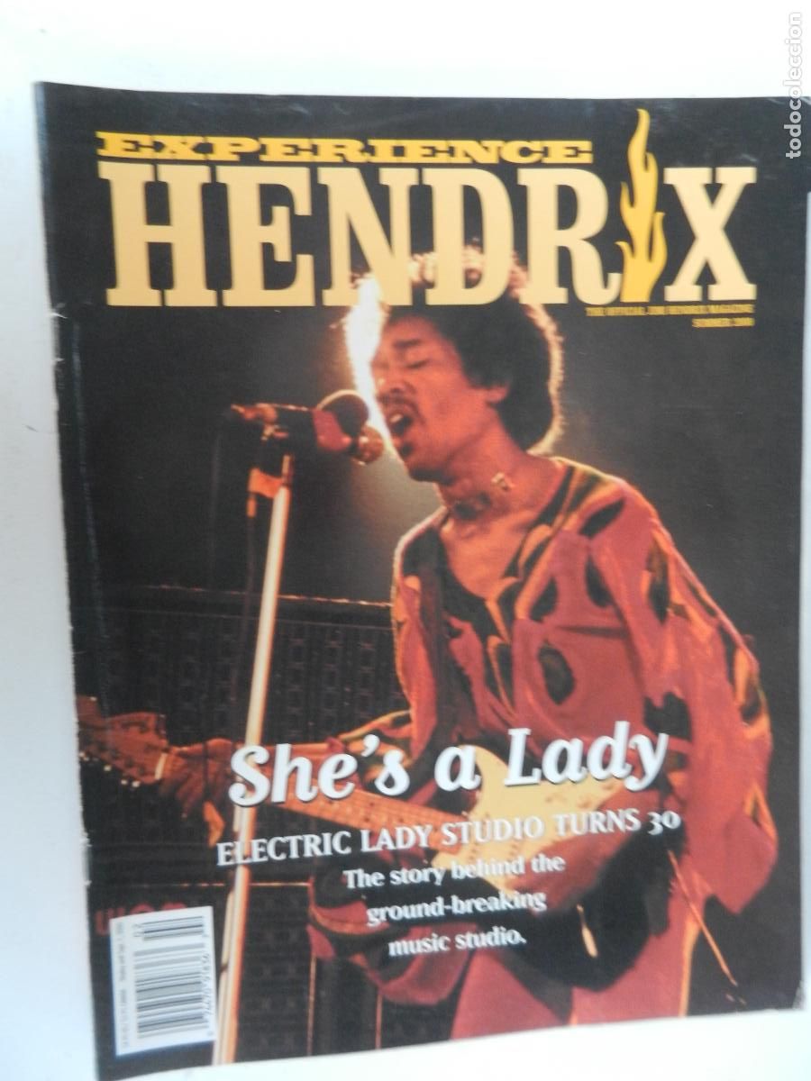 Revistas de m&uacute;sica: EXPERIENCE HENDRIX - N&ordm; 2 - SUMMER 200 SHE'S A LADY - EN INGLES MAGAZINE -80 PAGINAS