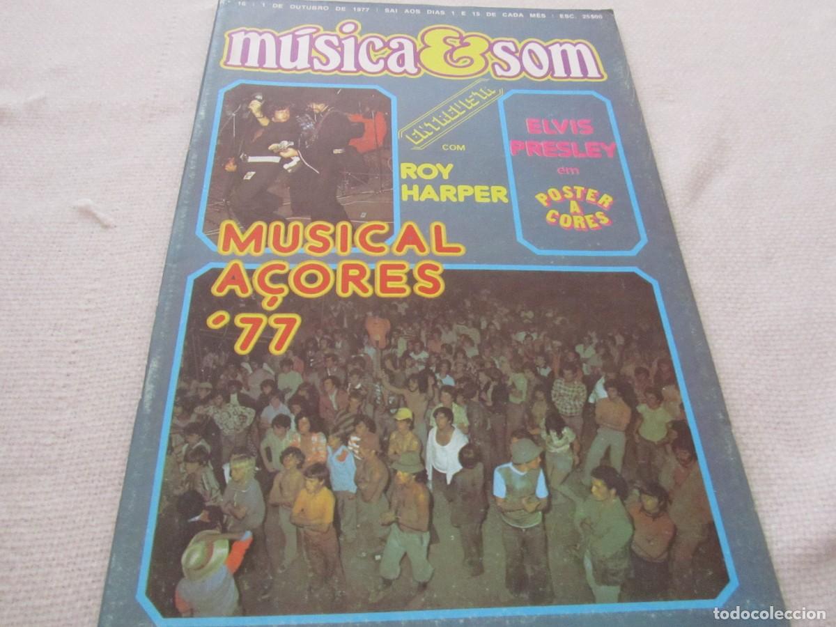 Revistas de m&uacute;sica: ROY HARPER,ELVIS PRESLEY,ATLANTYS,FRANK ZAPPA,CAMEL,MAGNA CARTA,SAM RIVERS,RUTH McCARTNEY,F.MILLER