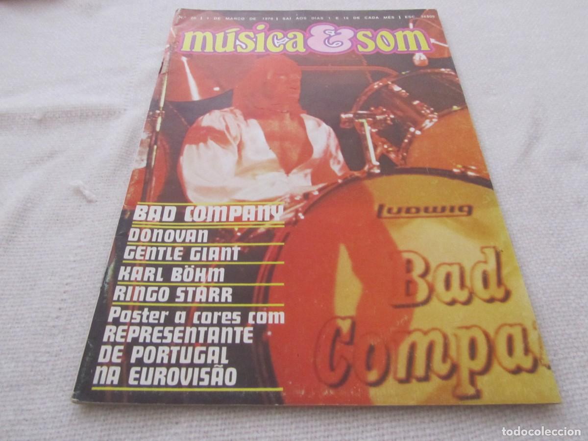 Revistas de m&uacute;sica: BAD COMPANY,DONOVAN,GENTLE GIANT,RINGO STARR,KARL B&Ouml;HM,DONNA SUMMER,THE ANIMALS,NILS LOFGREN,J.GRECO