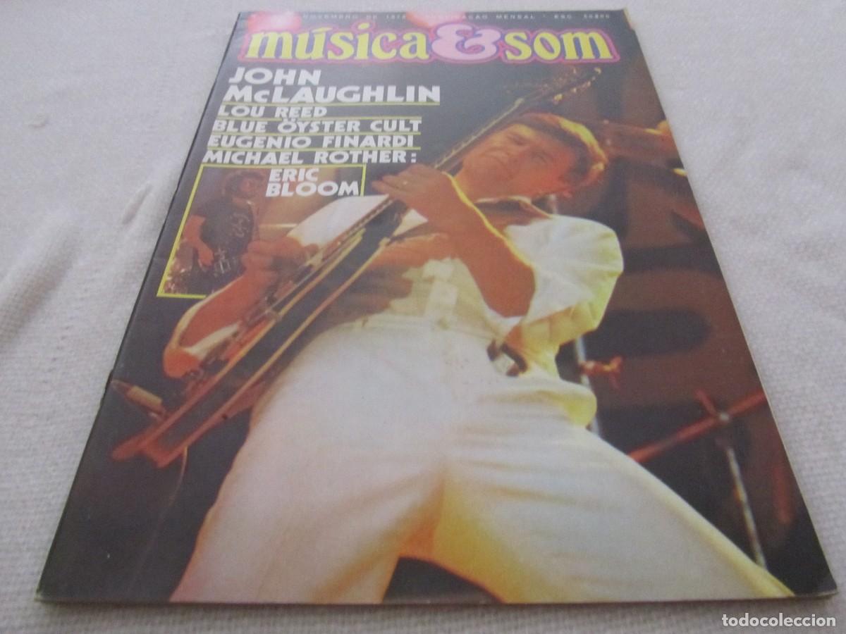 Revistas de m&uacute;sica: JOHN McLAUGHLIN,LOU REED,BLUE &Ouml;YSTER CULT,COLOSSEUM II,MICHAEL ROTHER,MOODY BLUES,QUINCY JONES,CAMEL