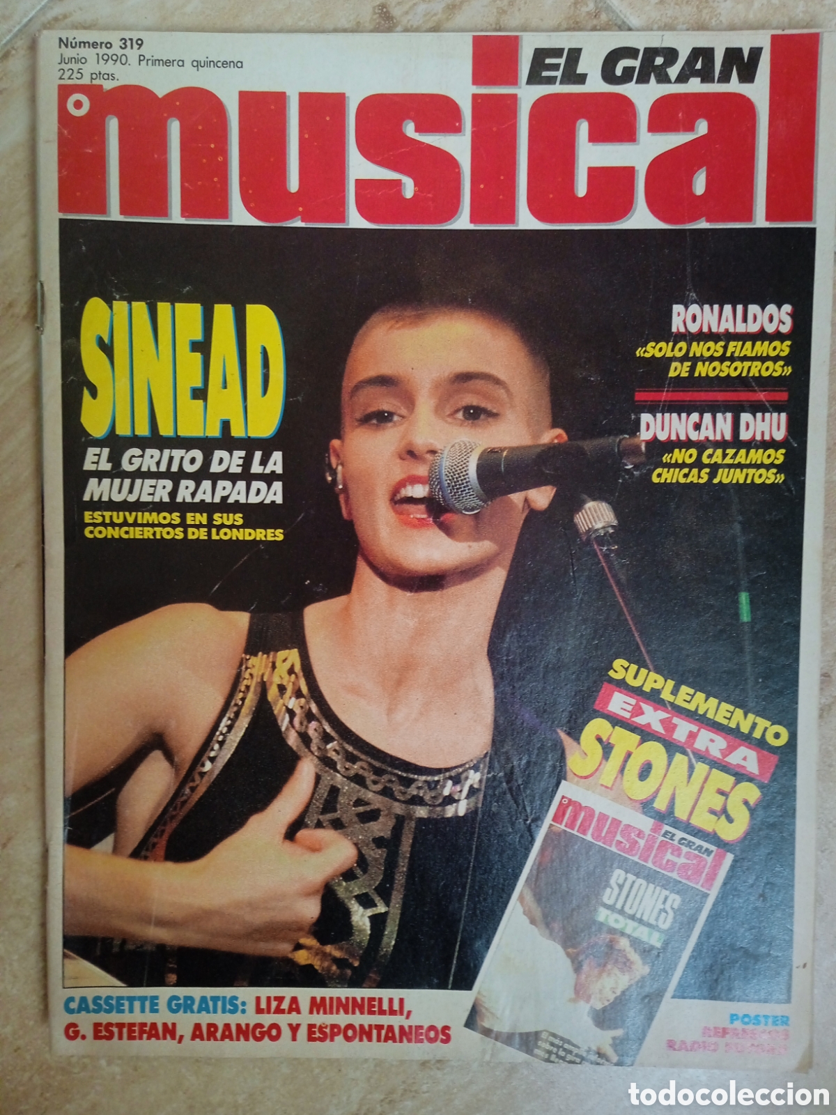 Revistas de m&uacute;sica: El Gran Musical n&deg;319 Sinnead o'Connor Ronaldos Diego de Duncan Dhu