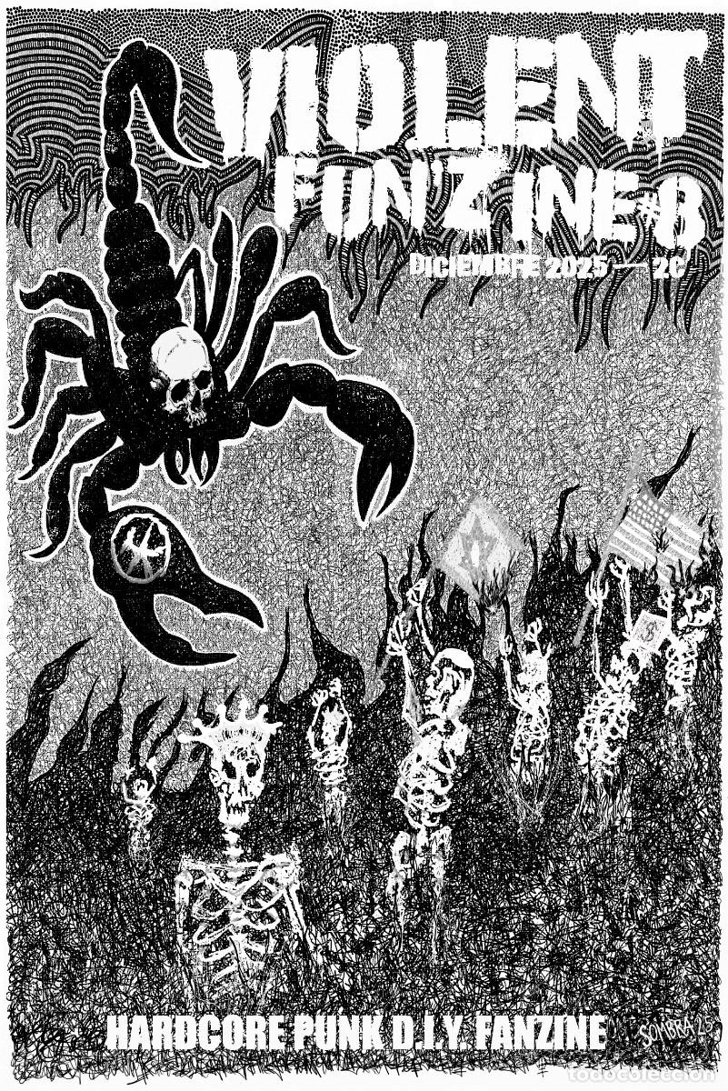 Revistas de m&uacute;sica: Violent Fun Zine 8 Fanzine 2025