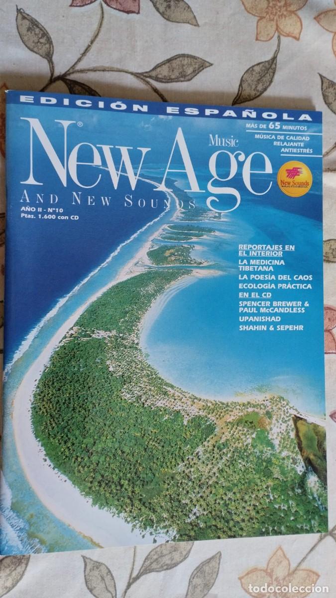 Revistas de m&uacute;sica: REVISTA NEW AGE MUSIC AND NEW SOUNDS. A&Ntilde;O II. N&ordm; 10. SIN CD.