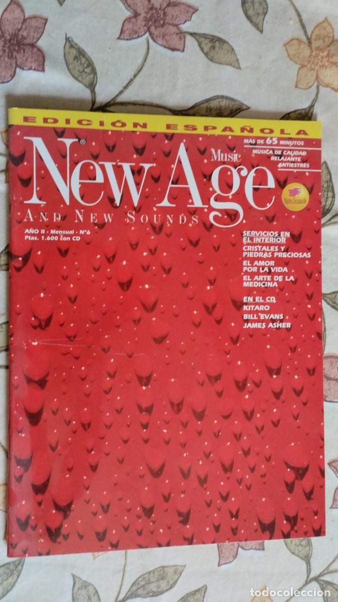 Revistas de m&uacute;sica: REVISTA NEW AGE MUSIC AND NEW SOUNDS. A&Ntilde;O II. N&ordm; 6. SIN CD.