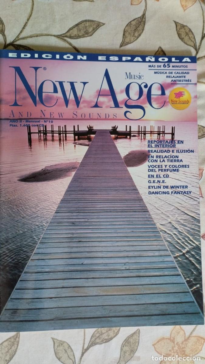 Revistas de m&uacute;sica: REVISTA NEW AGE MUSIC AND NEW SOUNDS. A&Ntilde;O II. N&ordm; 10. SIN CD.