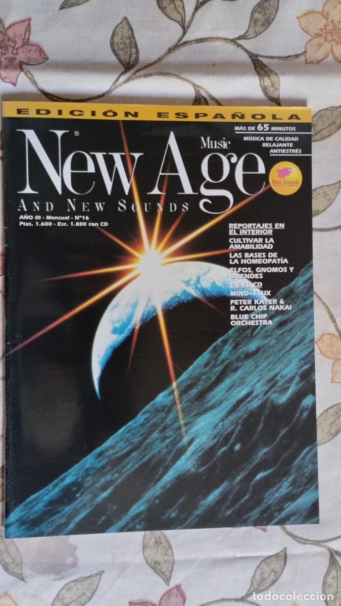 Revistas de m&uacute;sica: REVISTA NEW AGE MUSIC AND NEW SOUNDS. A&Ntilde;O III. N&ordm; 16. SIN CD.