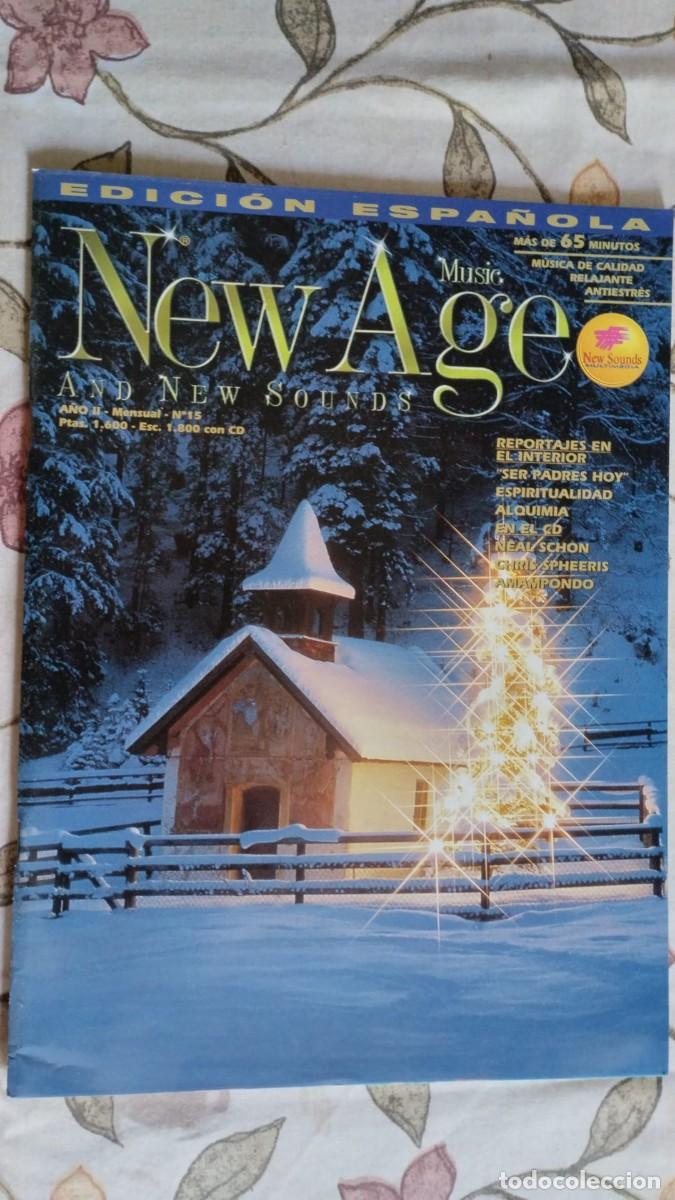 Revistas de m&uacute;sica: REVISTA NEW AGE MUSIC AND NEW SOUNDS. A&Ntilde;O II. N&ordm; 15. SIN CD.