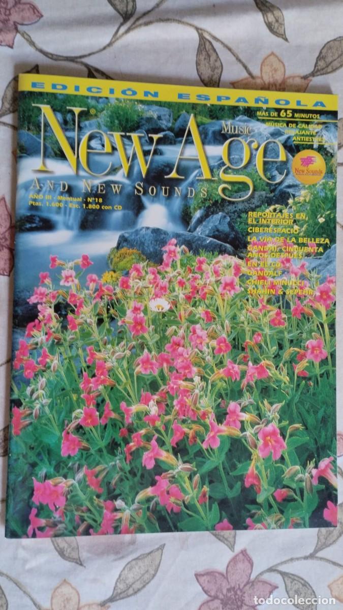 Revistas de m&uacute;sica: REVISTA NEW AGE MUSIC AND NEW SOUNDS. A&Ntilde;O III. N&ordm; 18. SIN CD.