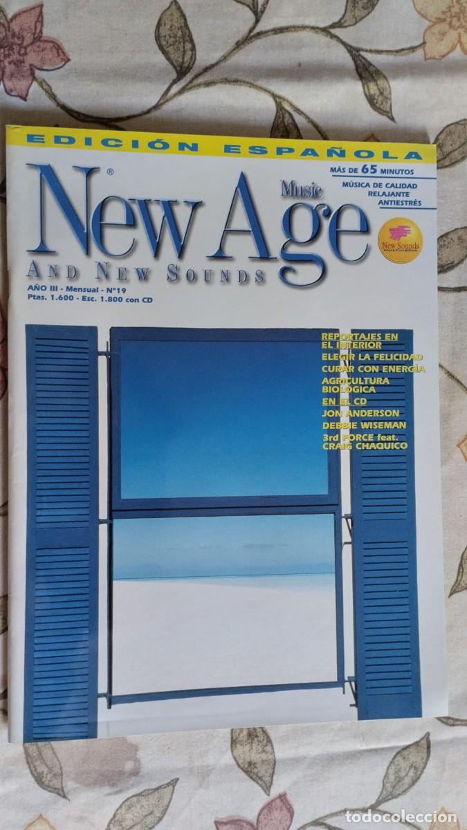 Revistas de m&uacute;sica: REVISTA NEW AGE MUSIC AND NEW SOUNDS. A&Ntilde;O III. N&ordm; 19. SIN CD.