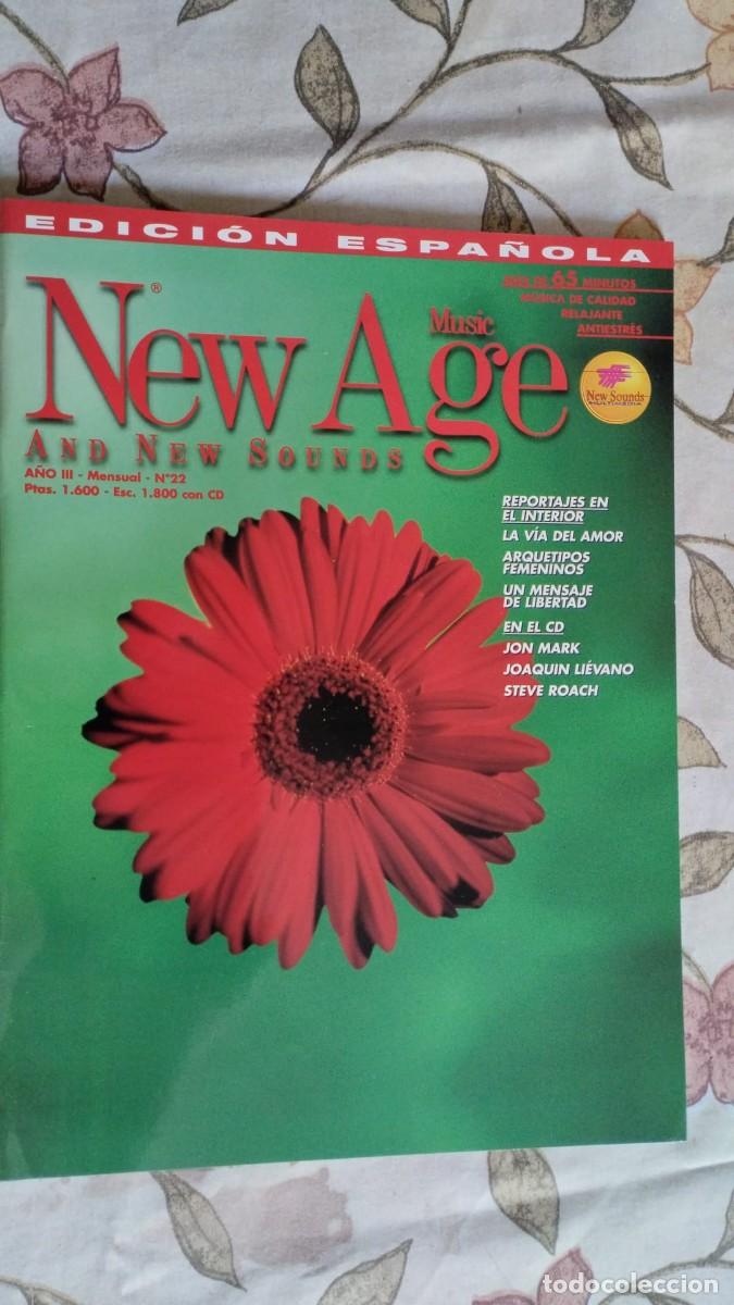Revistas de m&uacute;sica: REVISTA NEW AGE MUSIC AND NEW SOUNDS. A&Ntilde;O III. N&ordm; 22. SIN CD.