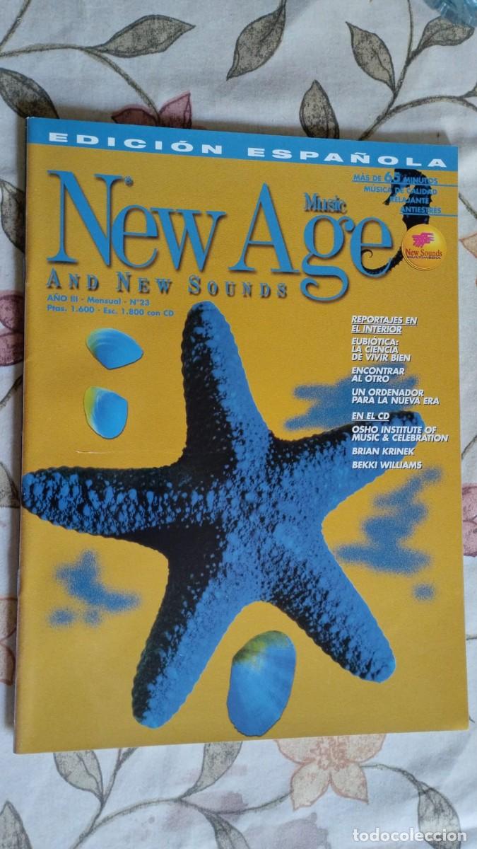 Revistas de m&uacute;sica: REVISTA NEW AGE MUSIC AND NEW SOUNDS. A&Ntilde;O III. N&ordm; 23. SIN CD.