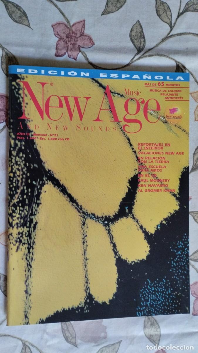 Revistas de m&uacute;sica: REVISTA NEW AGE MUSIC AND NEW SOUNDS. A&Ntilde;O III. N&ordm; 21. SIN CD.