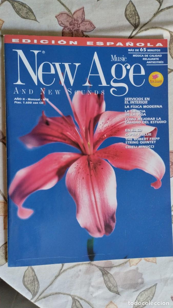 Revistas de m&uacute;sica: REVISTA NEW AGE MUSIC AND NEW SOUNDS. A&Ntilde;O II. N&ordm; 8. SIN CD.