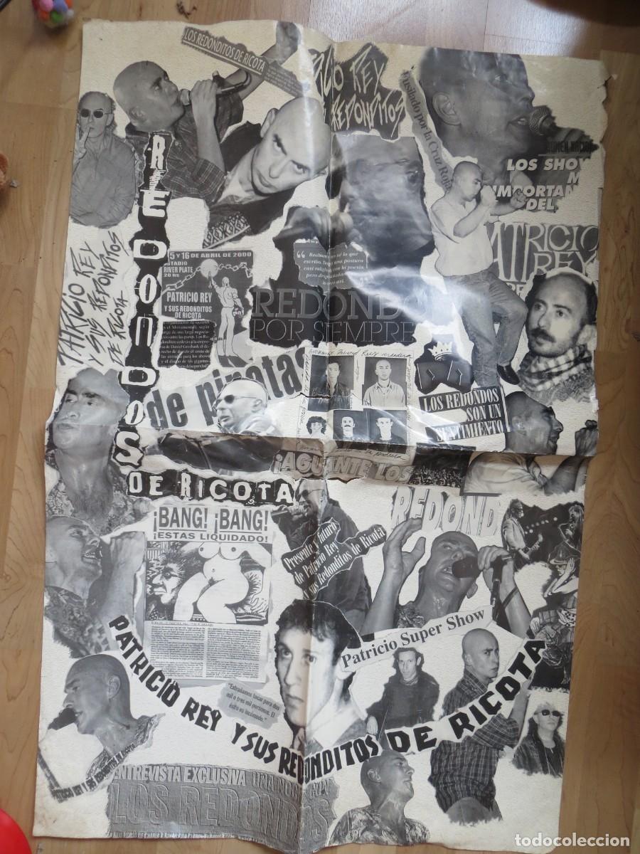 Revistas de m&uacute;sica: PATRICIO REY Y SUS REDONDITOS DE RICOTA: POSTER GIGANTE ( ARGENTINA )