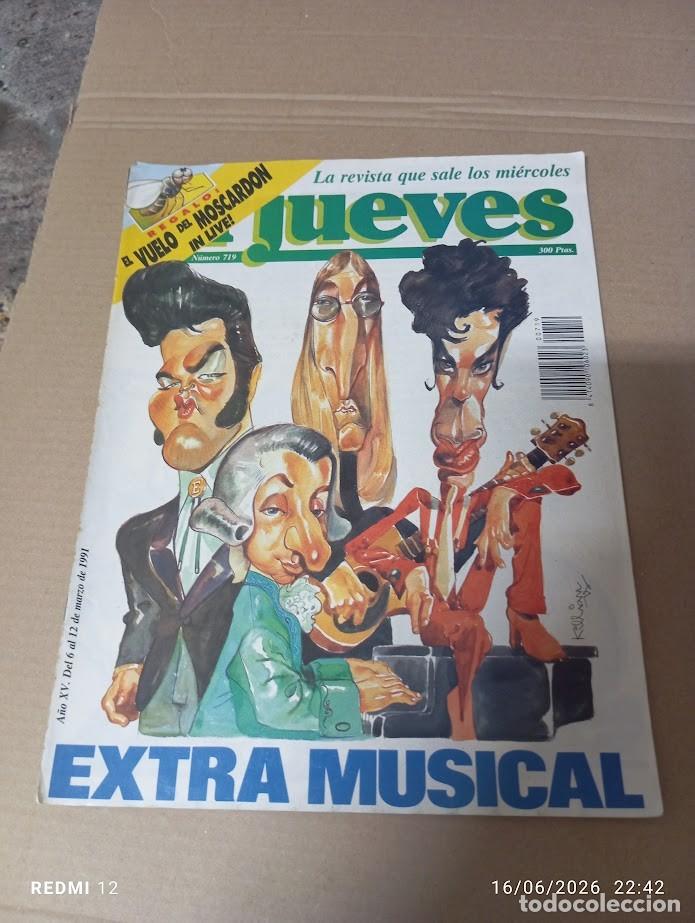 Revistas de m&uacute;sica: REVISTA JUEVES / EXTRA MUSICAL / ELVIS Y MAS