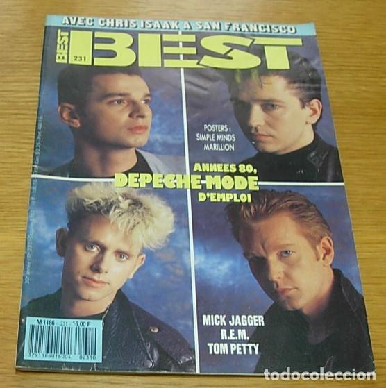 Music magazines: Revista Francesa BEST n&ordm; 231 DEPECHE MODE TOM PETTY CHRIS ISAAK MARILLION PINK FLOYD REM 1987
